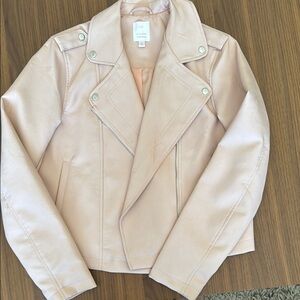 LC Lauren Conrad Women's Cream Jacket